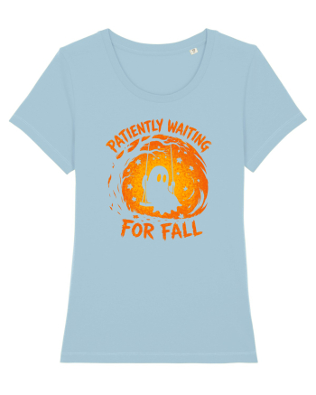 Patiently Waiting for Fall Sky Blue