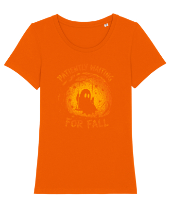 Patiently Waiting for Fall Bright Orange