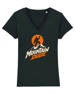 Mountain Dude – Bigfoot Tricou mânecă scurtă guler V Damă Evoker