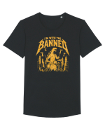 I’m With the Banned Tricou mânecă scurtă guler larg Bărbat Skater