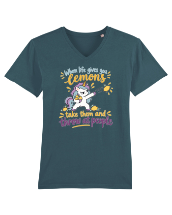 Funny Unicorn When Life Gives You Lemons Sarcastic Humor Stargazer