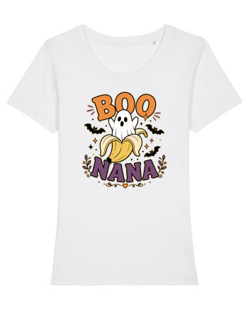 Boo-Nana Halloween Ghost Banana Funny Spooky Costume Party White
