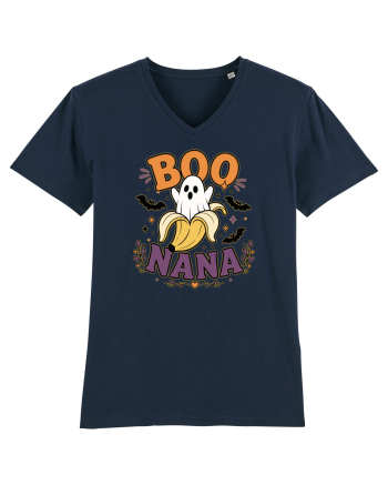 Boo-Nana Halloween Ghost Banana Funny Spooky Costume Party French Navy