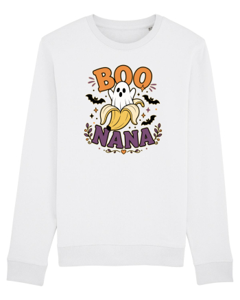 Boo-Nana Halloween Ghost Banana Funny Spooky Costume Party White