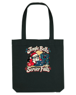Jingle Xmas Bells Server Fails IT Support Santa Christmas Sacoșă textilă