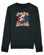Jingle Xmas Bells Server Fails IT Support Santa Christmas Bluză mânecă lungă Unisex Rise