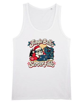 Jingle Xmas Bells Server Fails IT Support Santa Christmas White