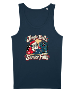 Jingle Xmas Bells Server Fails IT Support Santa Christmas Maiou Bărbat Runs