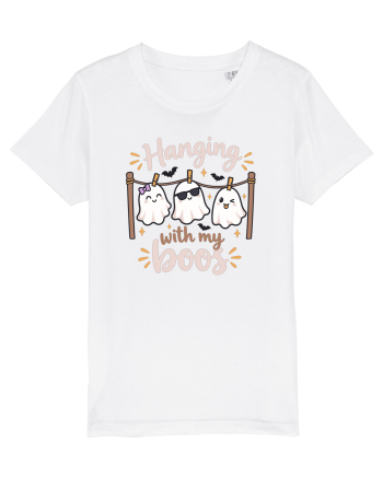 Hanging With My Boo Funny Ghost Halloween Ghosts Clothesline White