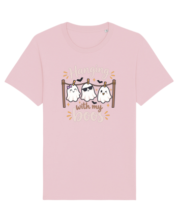 Hanging With My Boo Funny Ghost Halloween Ghosts Clothesline Cotton Pink