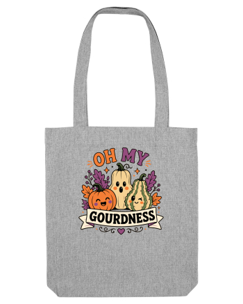 Halloween Pumpkin Fall Harvest Gourd Autumn Funny Seasonal Heather Grey