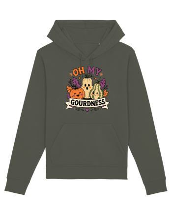 Halloween Pumpkin Fall Harvest Gourd Autumn Funny Seasonal Khaki