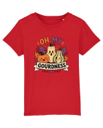 Halloween Pumpkin Fall Harvest Gourd Autumn Funny Seasonal Tricou mânecă scurtă  Copii Mini Creator