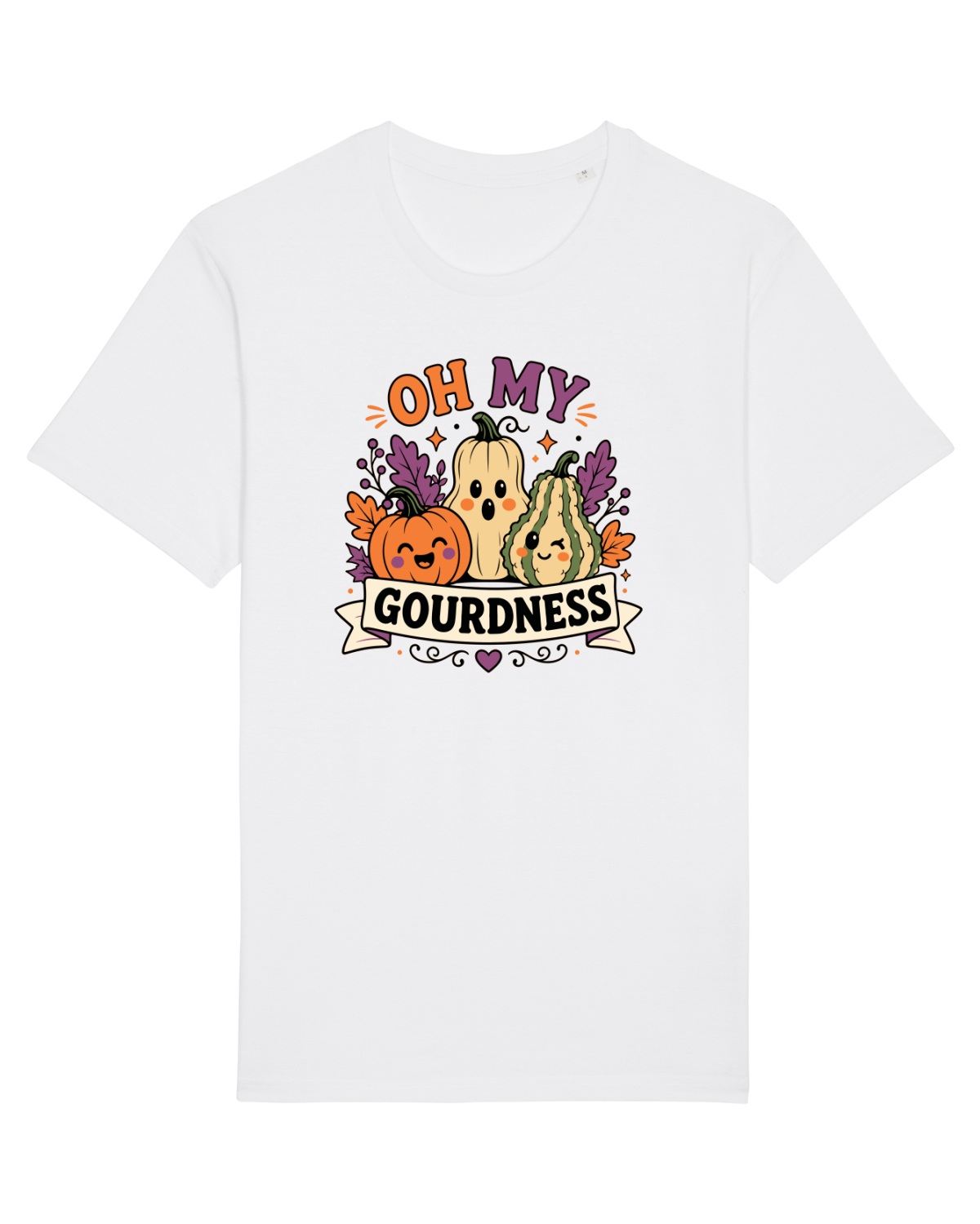 Tricou mânecă scurtă Unisex Rocker White