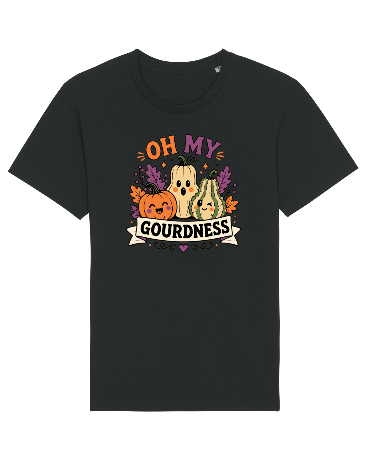 Tricou mânecă scurtă Unisex Rocker Black