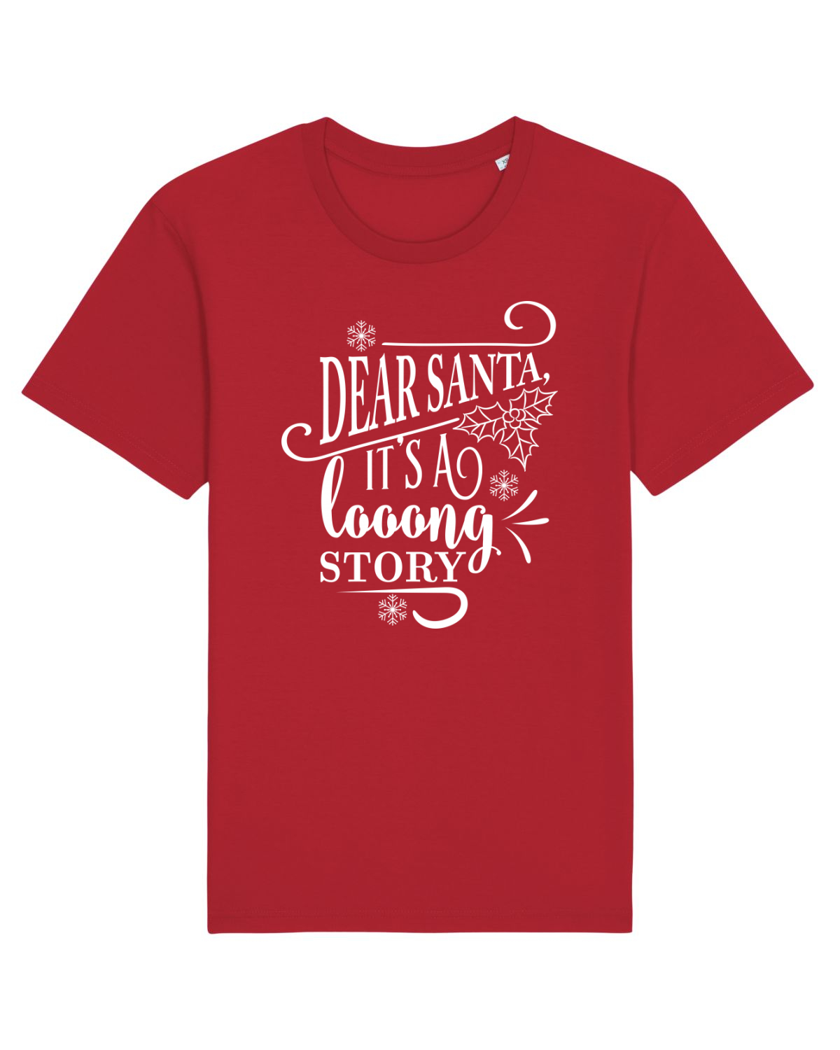 Tricou mânecă scurtă Unisex Rocker Red
