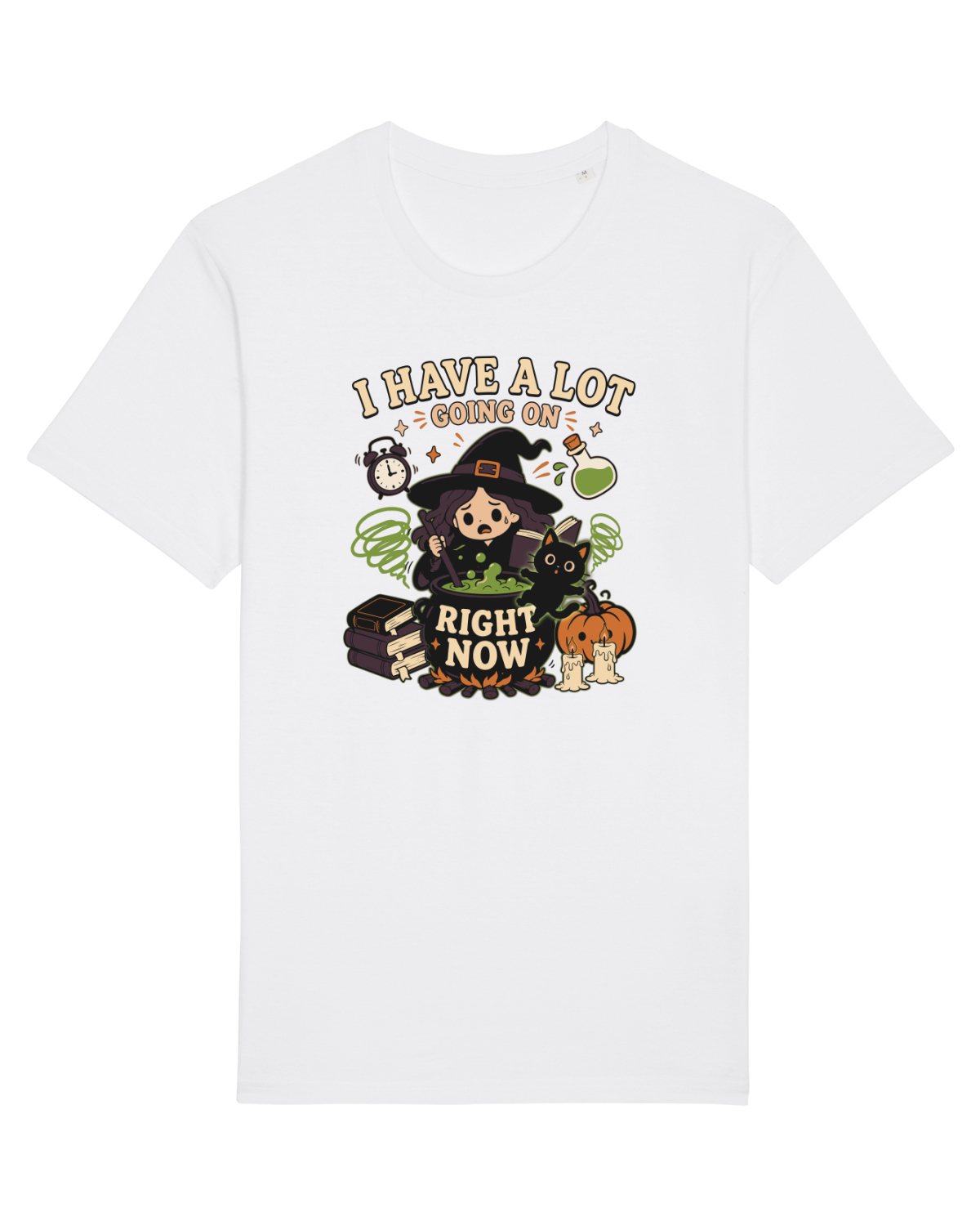 Tricou mânecă scurtă Unisex Rocker White