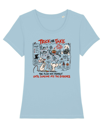 Trick or Take Over All the Candy Sky Blue