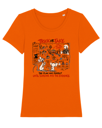 Trick or Take Over All the Candy Bright Orange