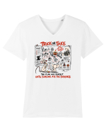 Trick or Take Over All the Candy Tricou mânecă scurtă guler V Bărbat Presenter