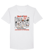 Trick or Take Over All the Candy Tricou mânecă scurtă guler larg Bărbat Skater