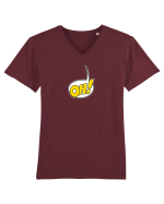 Oh! Tricou mânecă scurtă guler V Bărbat Presenter