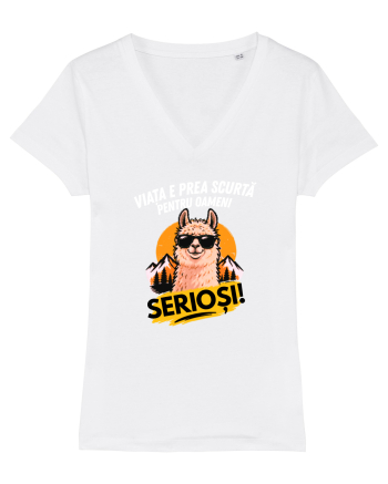 Viața e prea scurta pentru oameni serioși  White