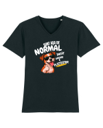 Sunt așa de normal..... Tricou mânecă scurtă guler V Bărbat Presenter