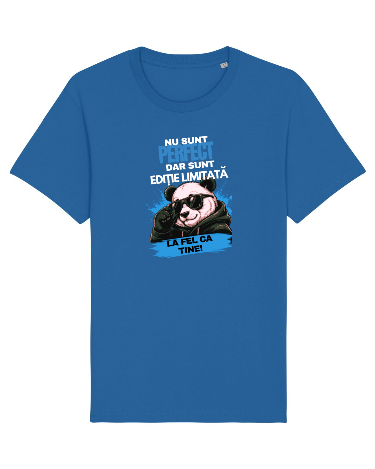 Tricou mânecă scurtă Unisex Rocker Royal Blue