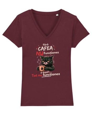 Fără cafea...nu funcționeaz Burgundy