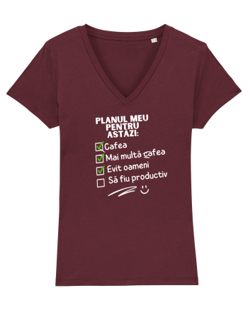 Planul meu pentru azi Burgundy