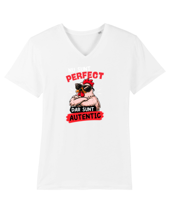 Nu sunt perfect. Dar sunt autentic  White