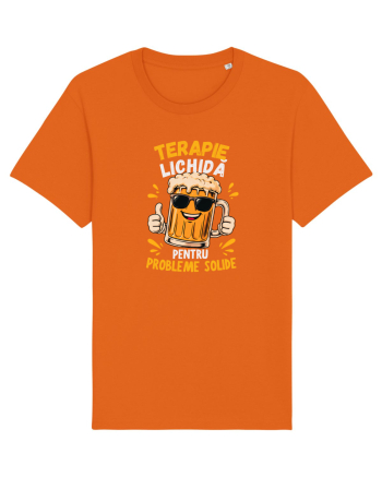 Terapie lichidă pentru probleme solide  Bright Orange