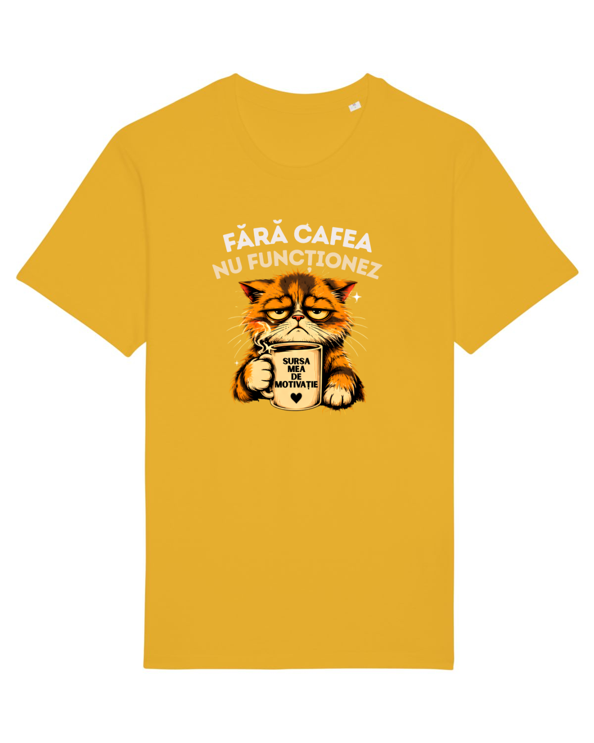 Tricou mânecă scurtă Unisex Rocker Spectra Yellow