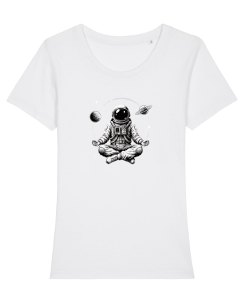 Astronaut -meditatie White