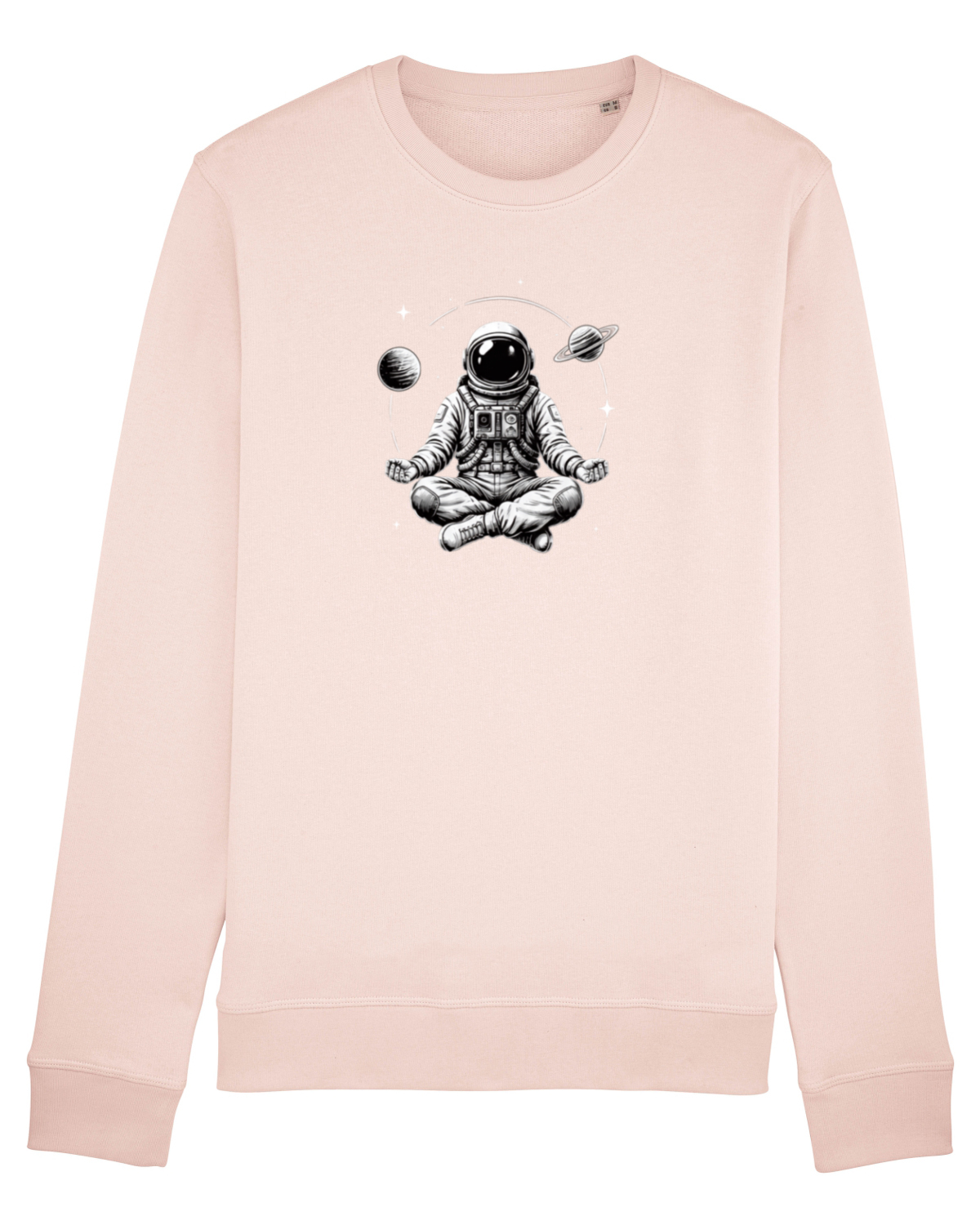 Bluză mânecă lungă Unisex Rise Candy Pink