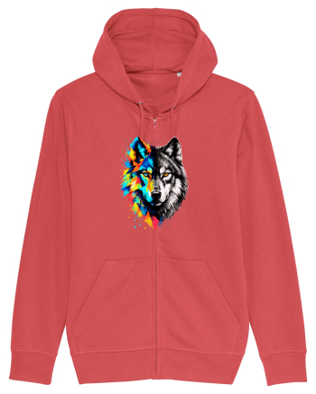 Abstract lup Carmine Red