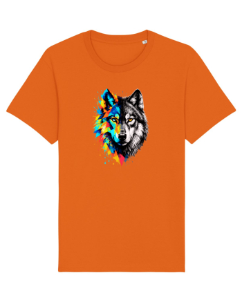 Abstract lup Bright Orange