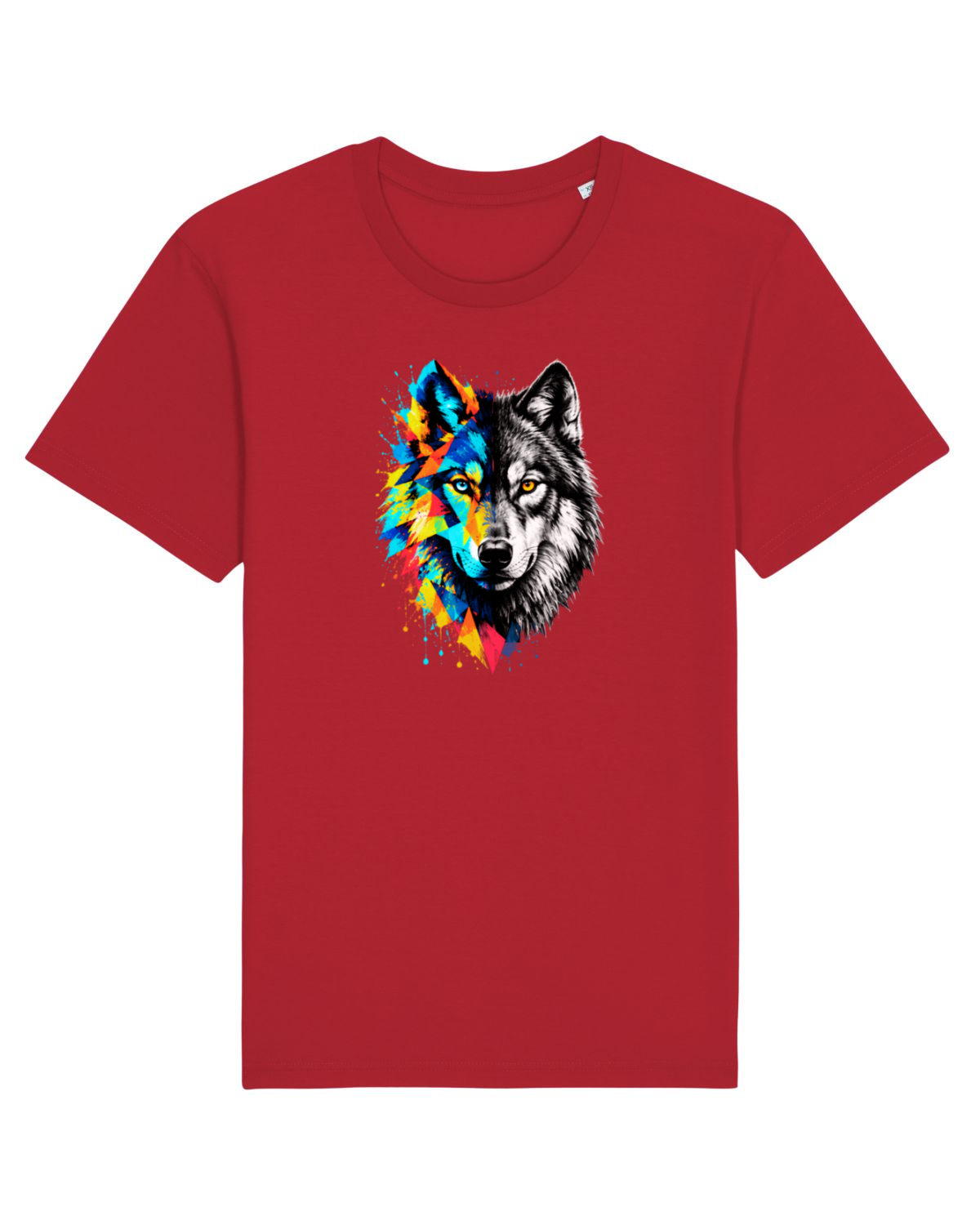 Tricou mânecă scurtă Unisex Rocker Red