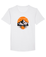 Munte Tricou mânecă scurtă guler larg Bărbat Skater