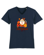 Autumn  Tricou mânecă scurtă guler V Bărbat Presenter