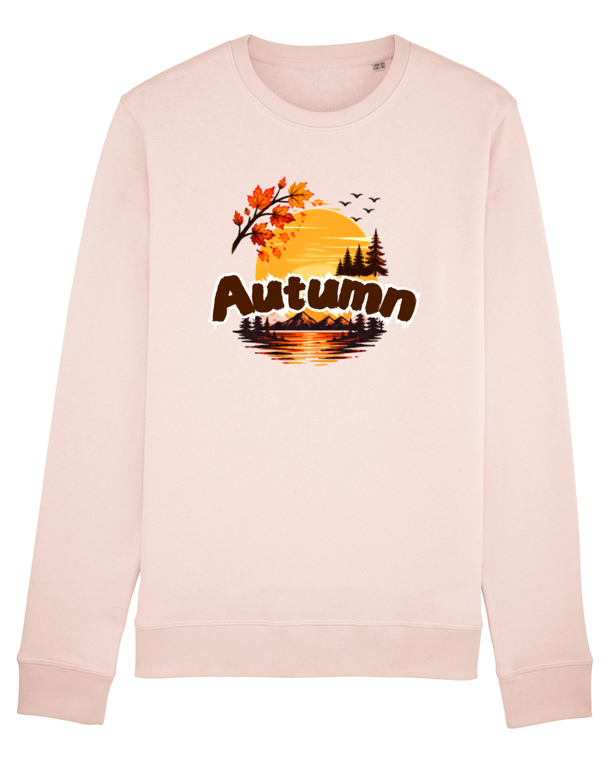 Bluză mânecă lungă Unisex Rise Candy Pink
