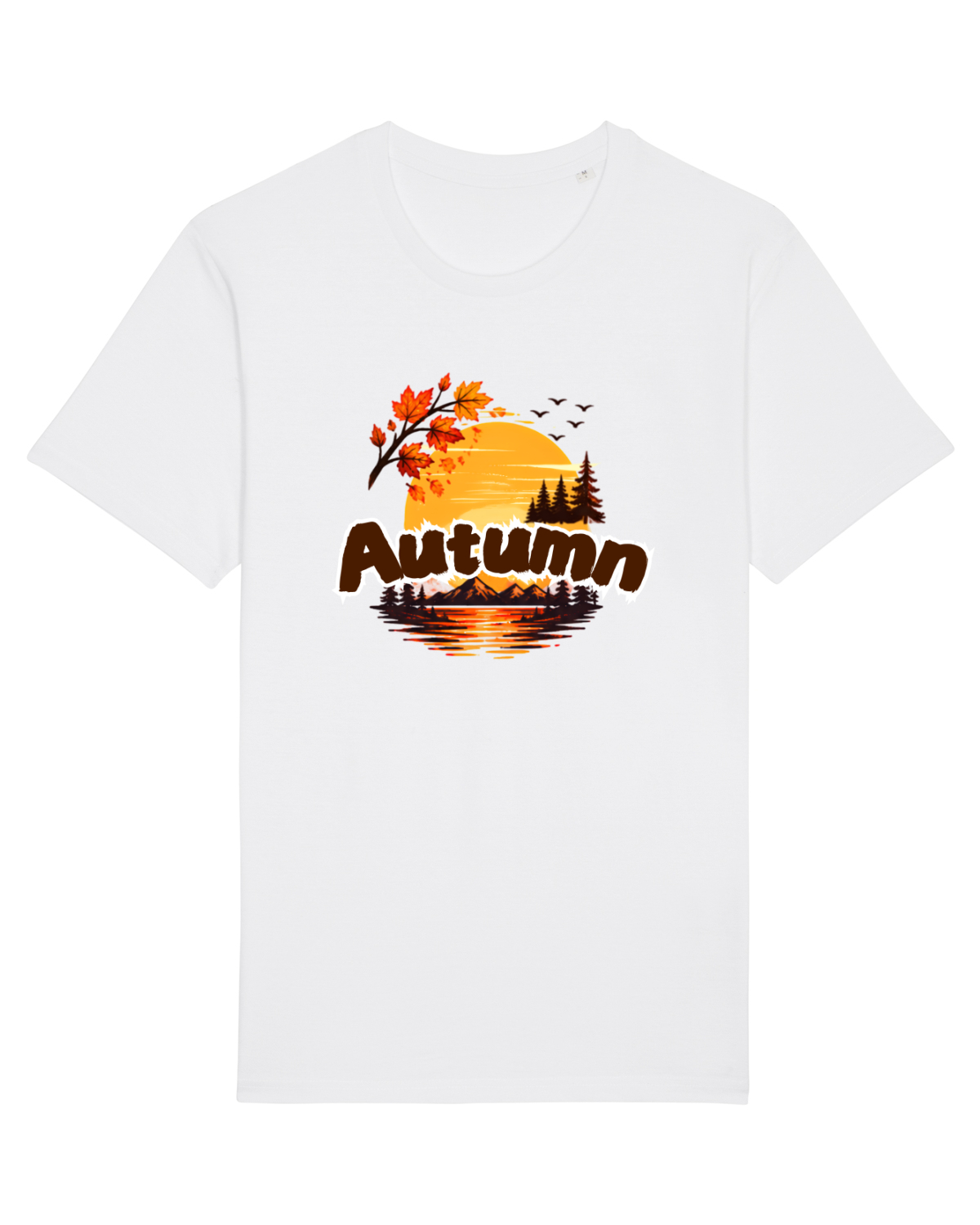Tricou mânecă scurtă Unisex Rocker White