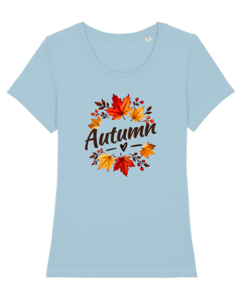 Autumn  Sky Blue