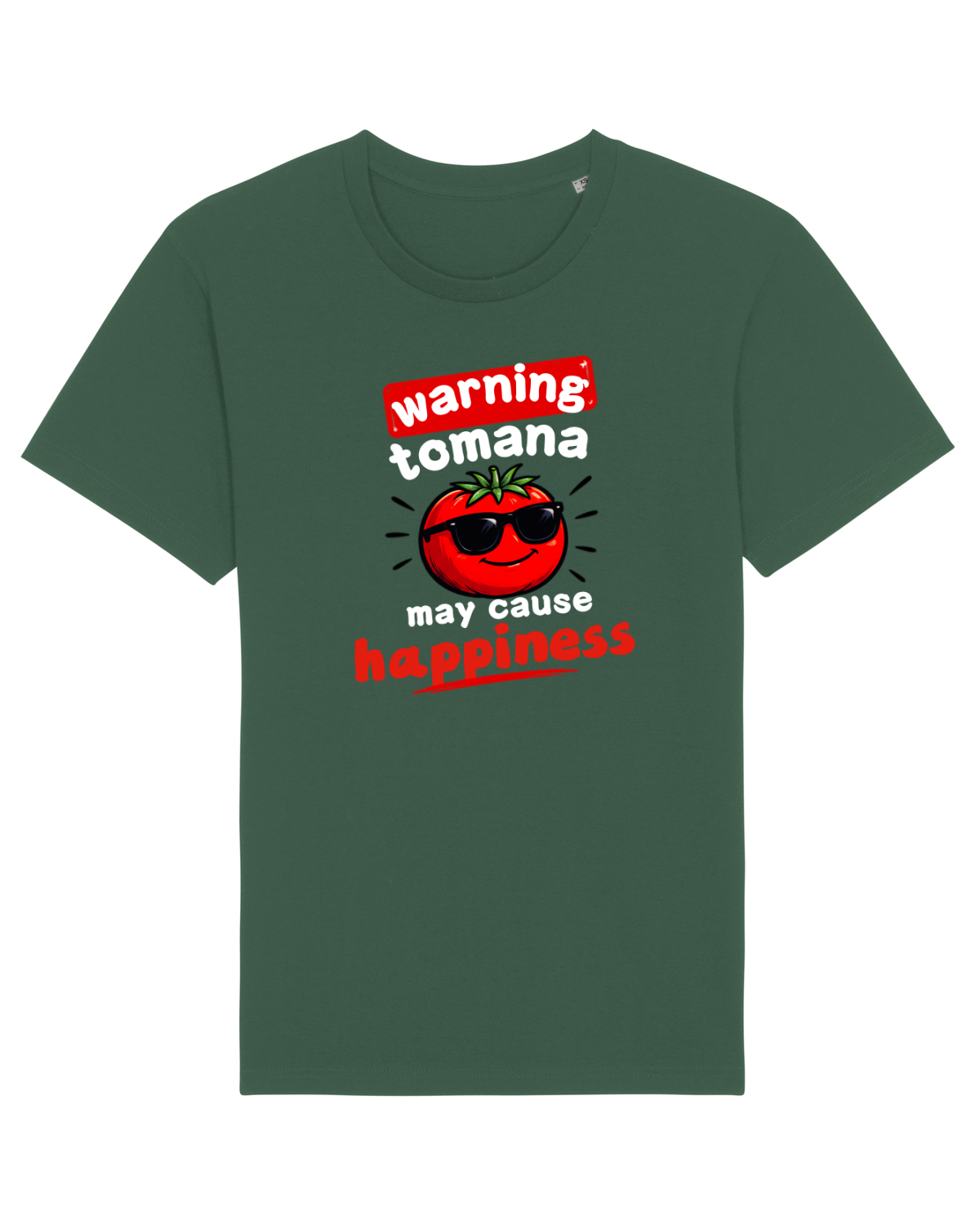 Tricou mânecă scurtă Unisex Rocker Bottle Green