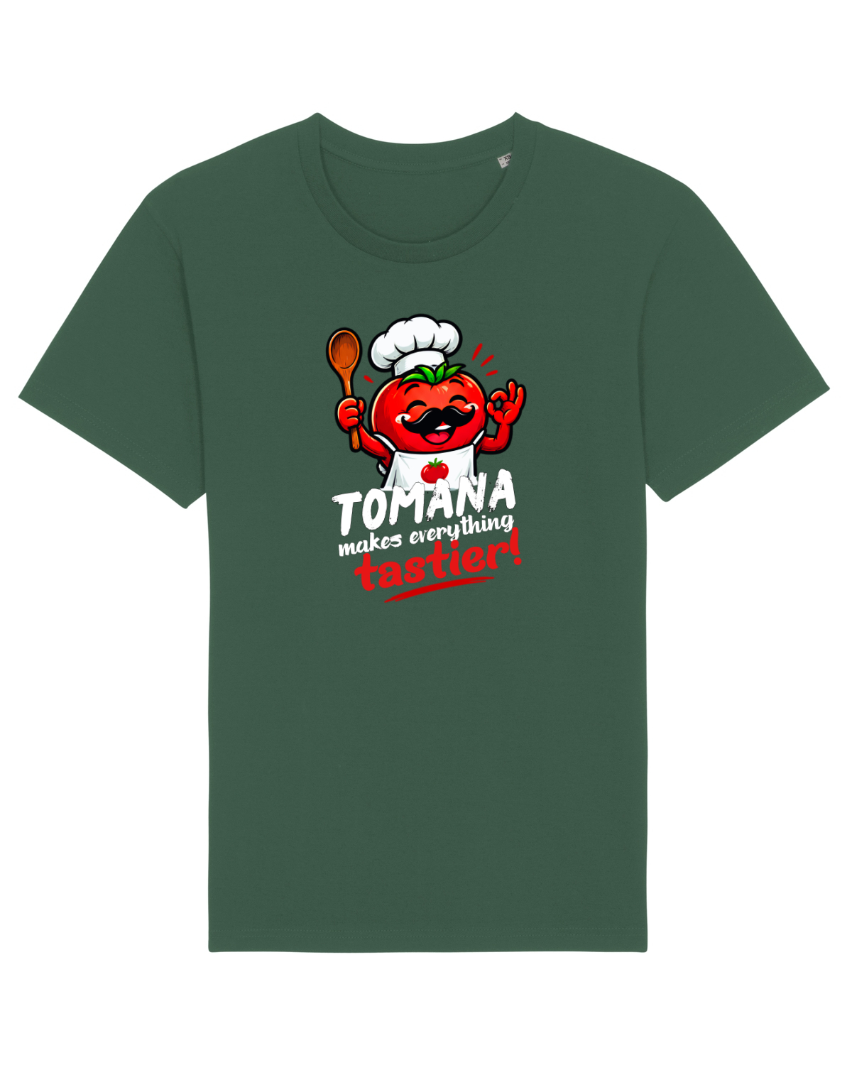 Tricou mânecă scurtă Unisex Rocker Bottle Green