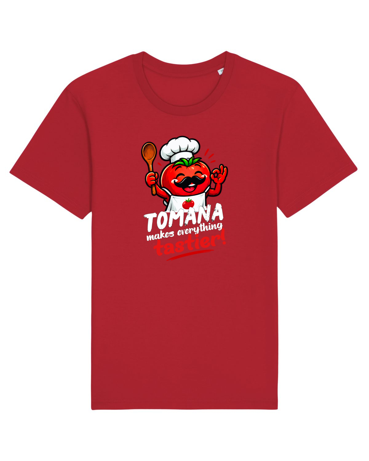 Tricou mânecă scurtă Unisex Rocker Red