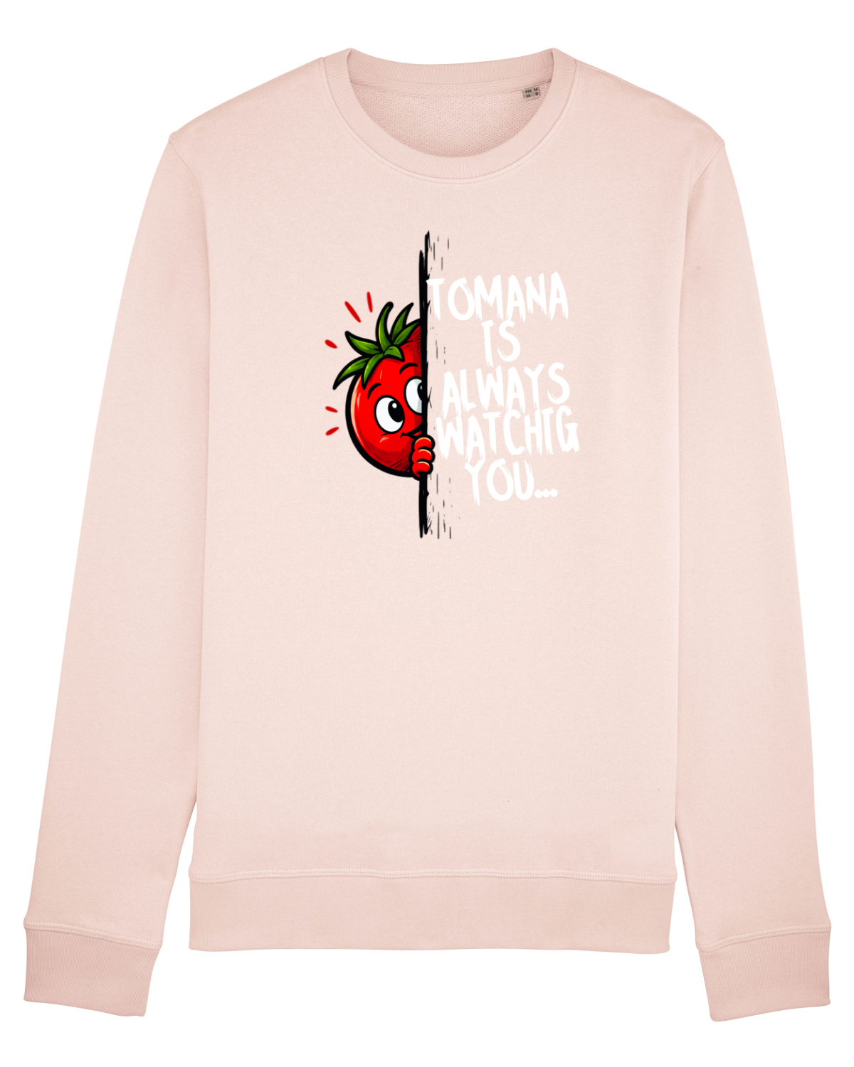 Bluză mânecă lungă Unisex Rise Candy Pink