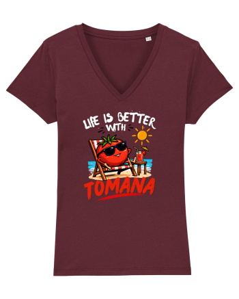 Tomana  Burgundy