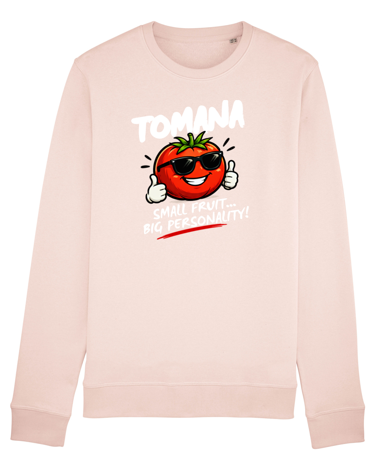 Bluză mânecă lungă Unisex Rise Candy Pink